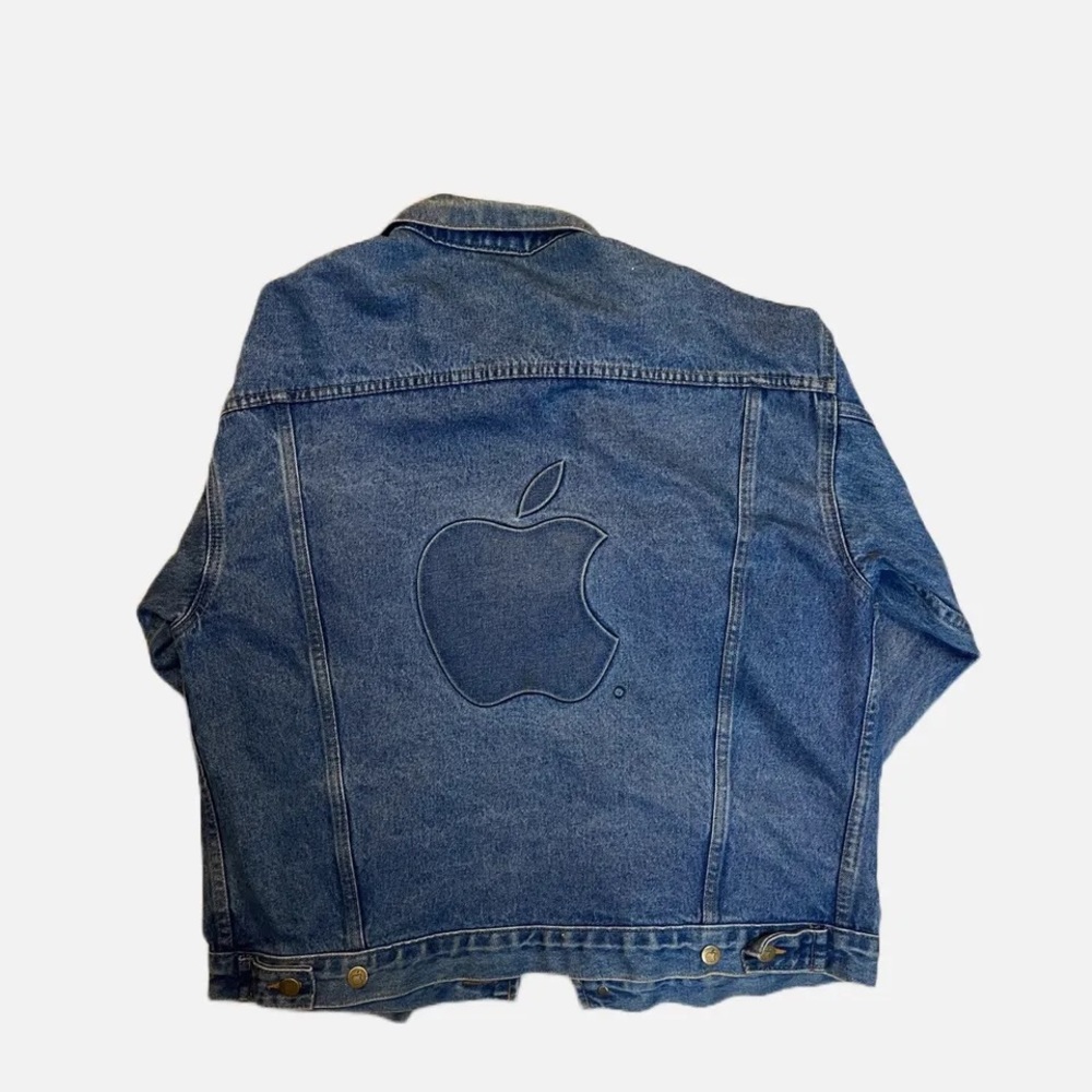 VERY RARE 1984 Apple Macintosh Employee Issued Denim Jacket